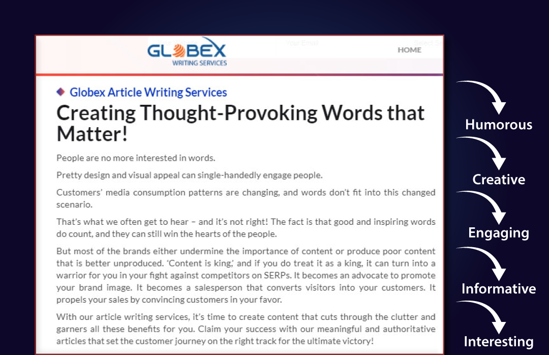 Globex Writing Services